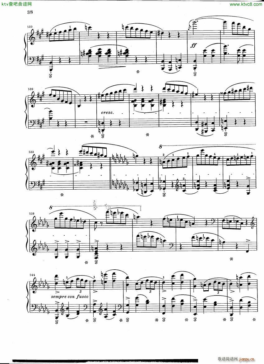 Chopin Scherzo B flat minor Henle(V)16