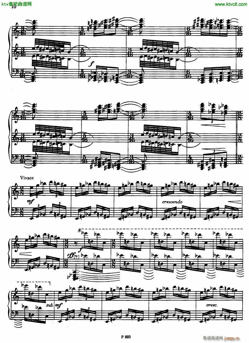 Fiser piano sonata no 4(V)8