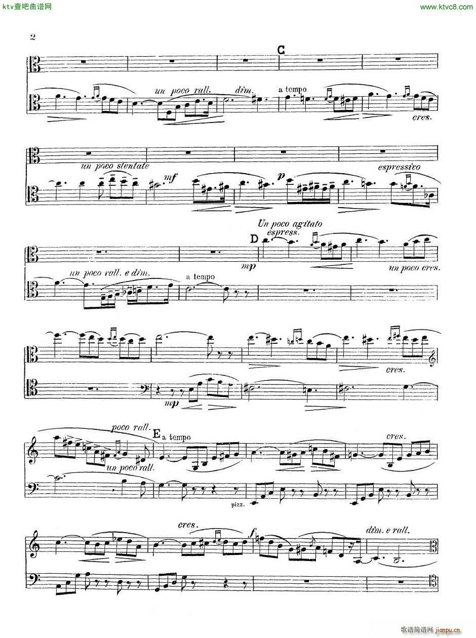 Drigo Meditation Viola Cello Piano(V)9
