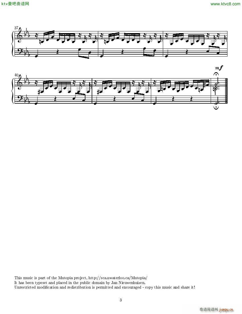 Bach JS BWV 999 Prelude(V)3