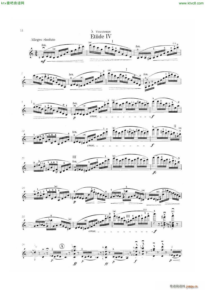 H W Ernst 6 Polyphonic Studies(V)13