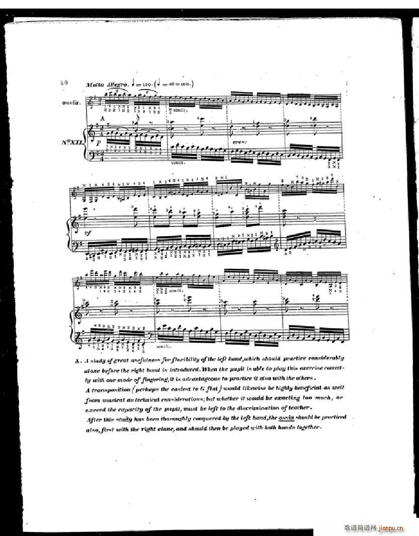 Czerny Etudes de la Velocite(V)27