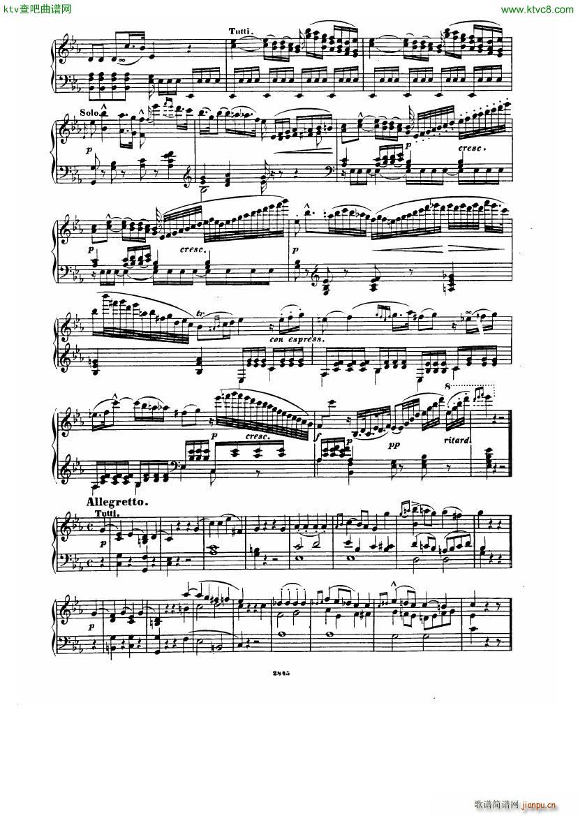 Hummel Mozart K491 Klavierkonzert(V)18