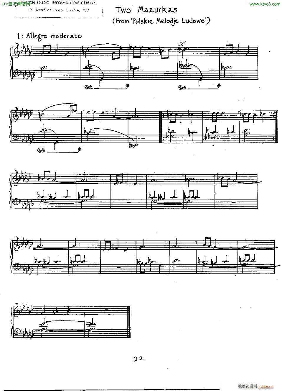 Finnissy Two Mazurkas(V)1