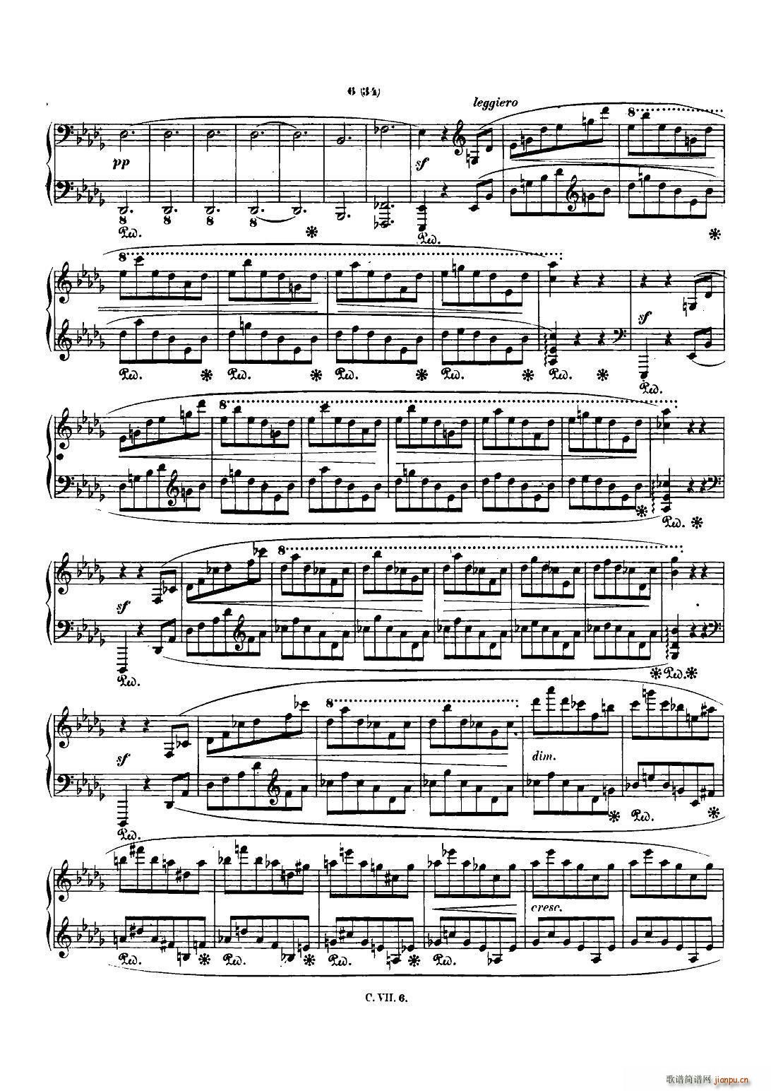 Ф Co Chopin Scherzo No 3 cС{ Op 39(V)5