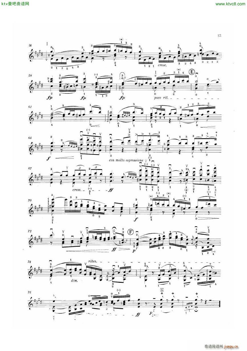 H W Ernst 6 Polyphonic Studies(V)12