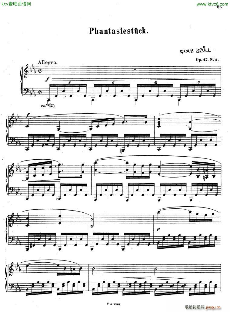 Brull phantasiestuck op 47 no 2(V)1