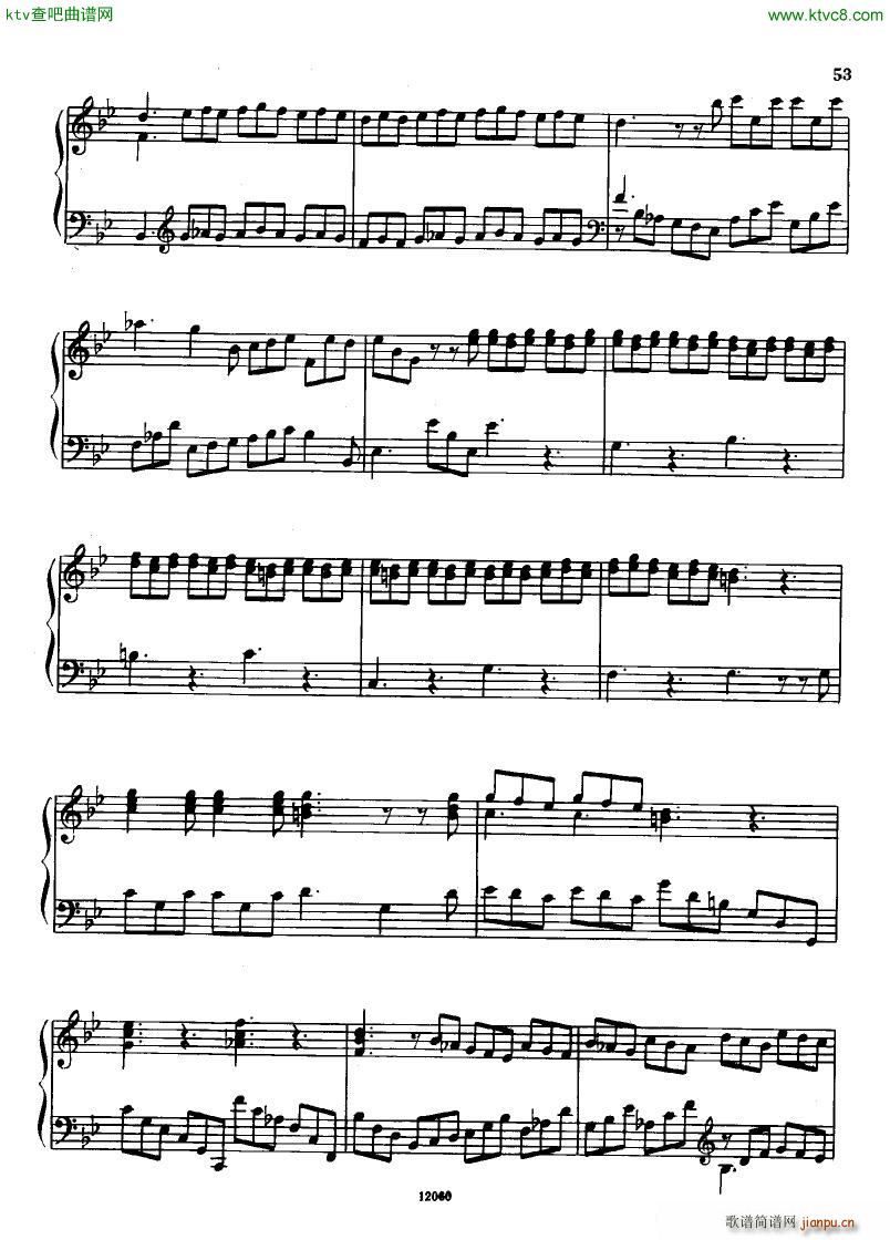 H ndel 1 Suiten for Piano Book 1 (V)13