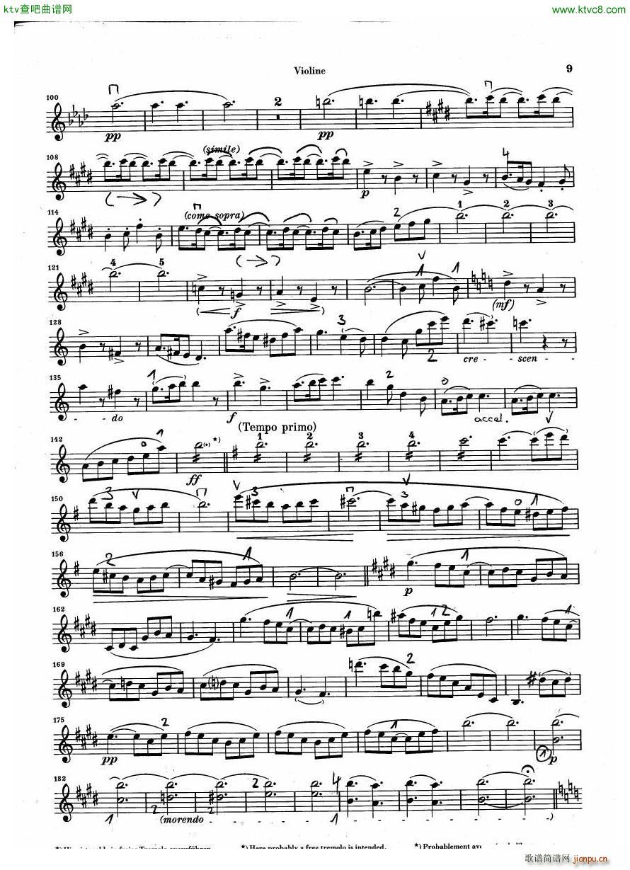 Debussy Piano Trio in G parts(V)8