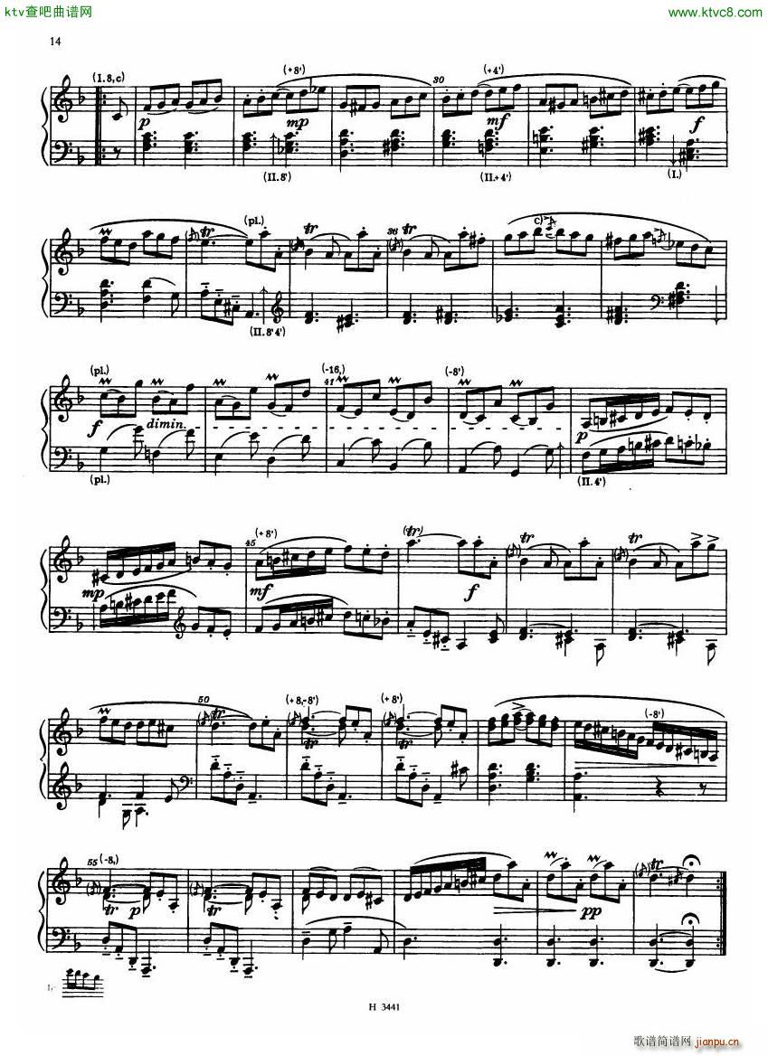 Baroque compositions for cembalo ed Ruzickova(V)14