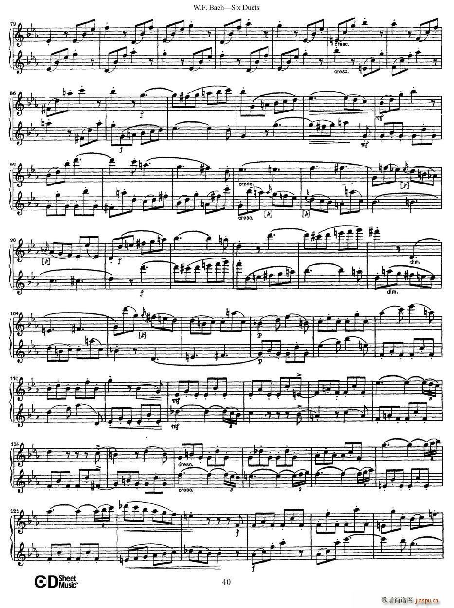 Six Duets(ָV)11