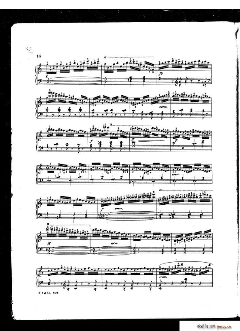 Czerny School of Velocity book 1 Op 299(V)14
