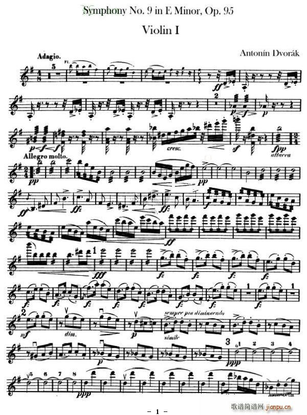Symphony No.9 in E Minor, Op.95(ʮּ)1