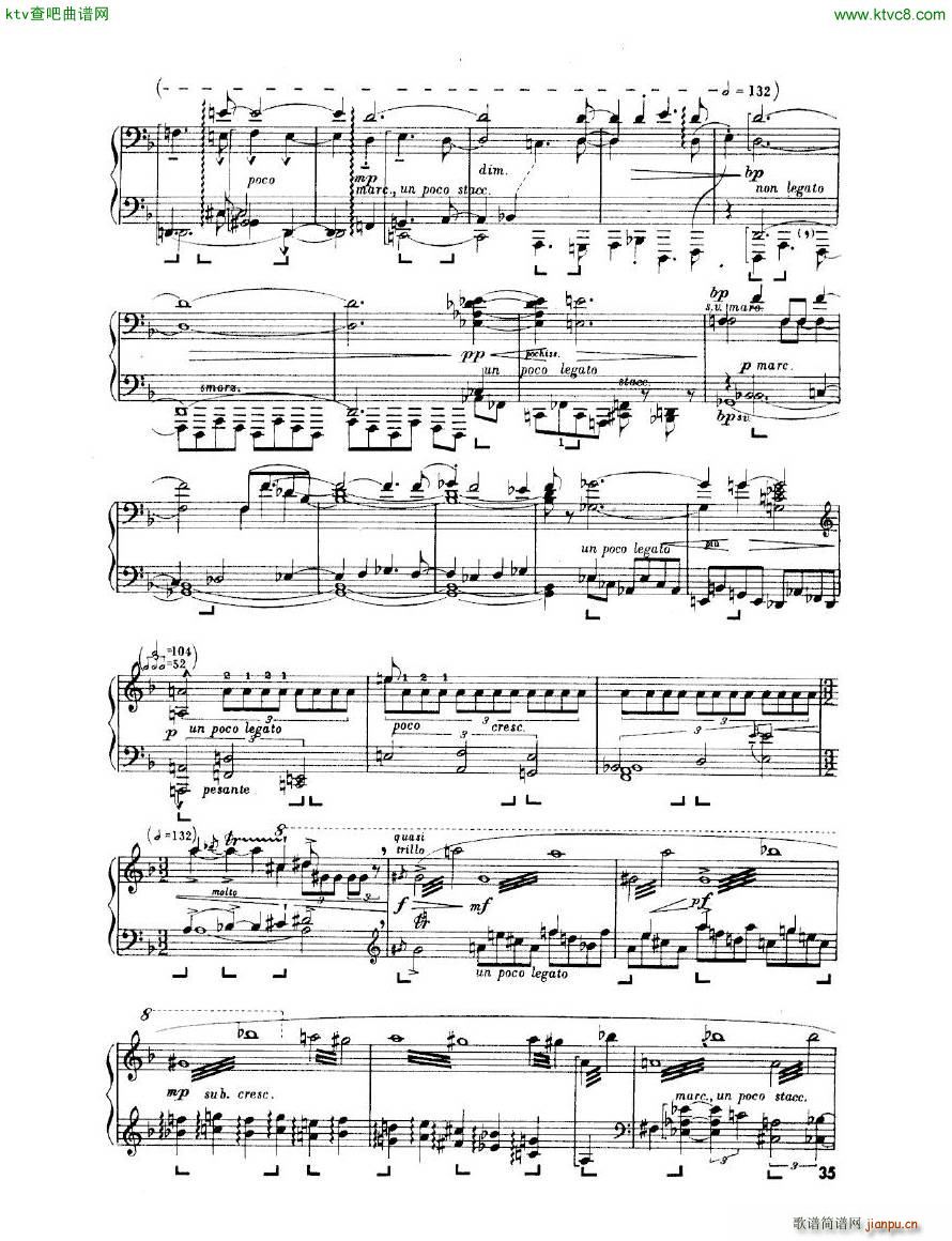 Enescu op 24 No 3 Piano sonata No 3(V)35