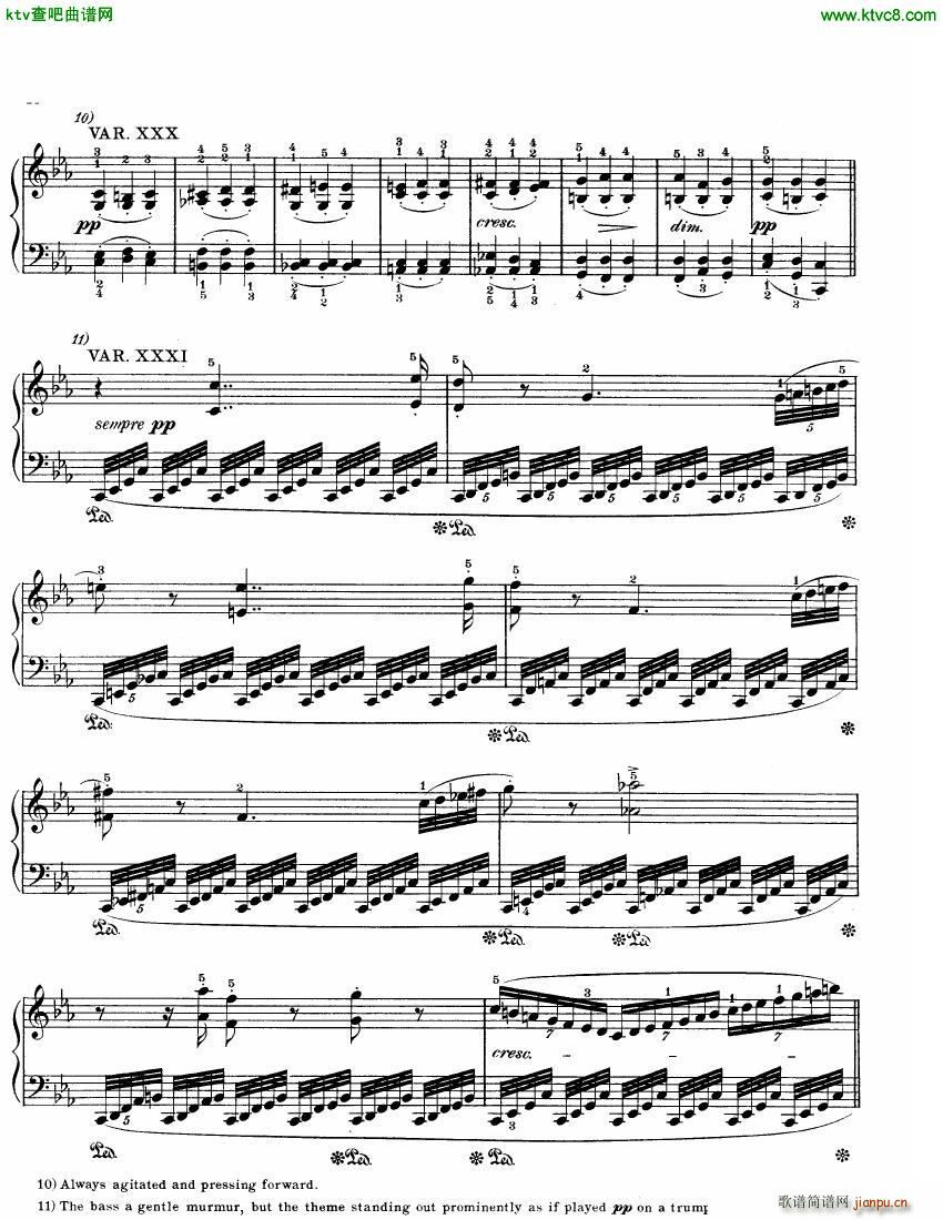 Beethoven WoO 80 32 Variations in C Minor(V)16