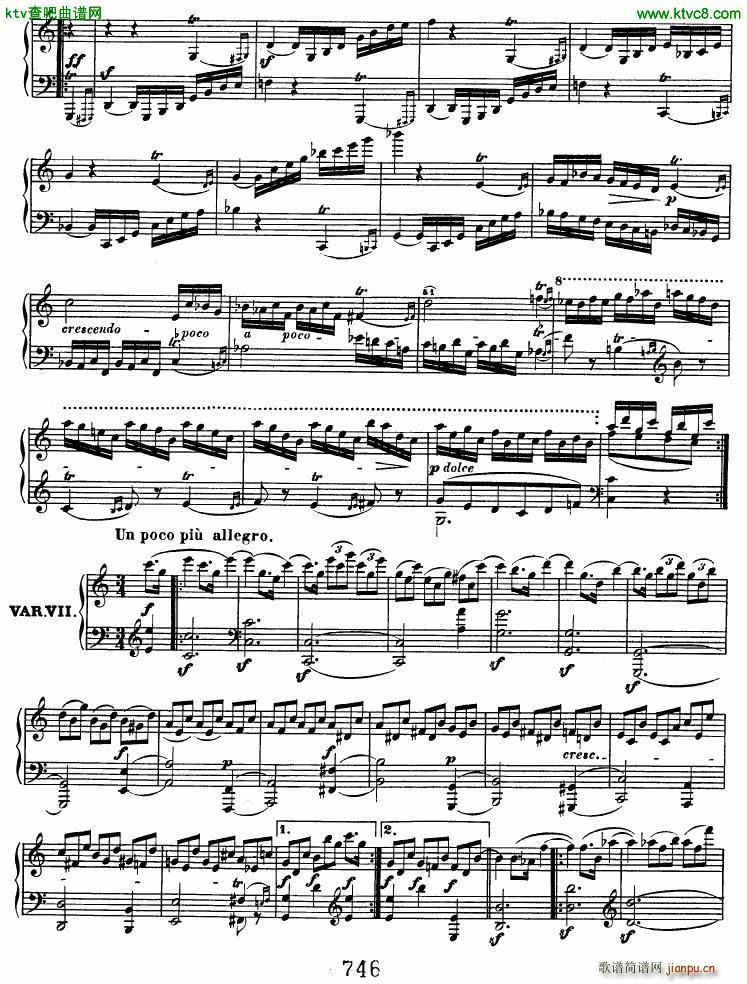 Beethoven op 120 Diabelli Variations(V)6