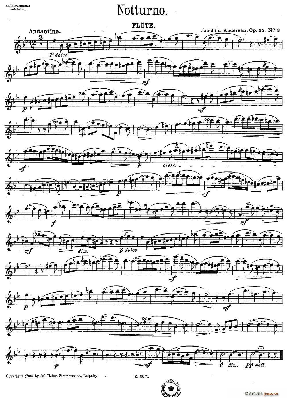 Notturno Op 55 No 3(ѺV)1