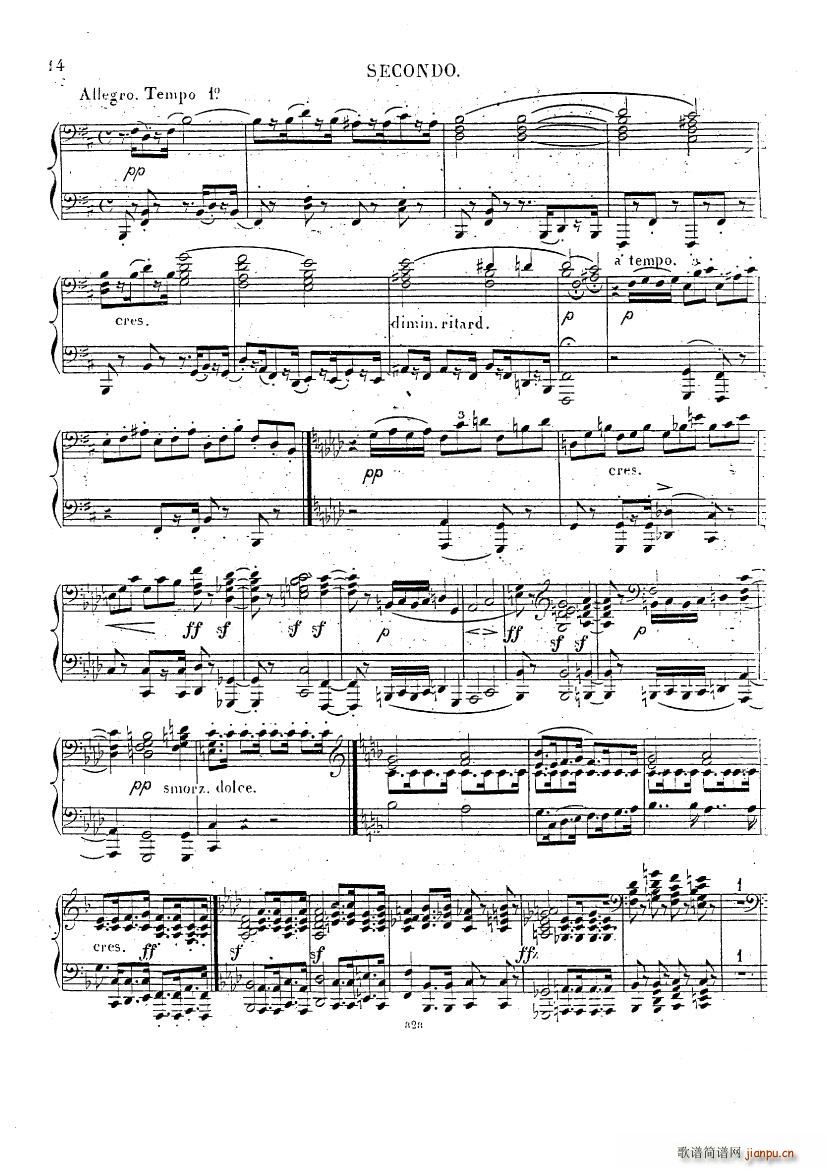 Czerny op 226 Fantasie f Moll 4H(V)13