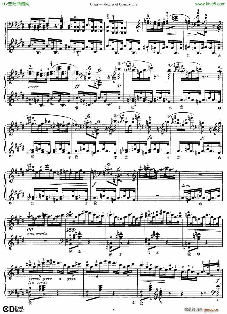 Grieg Pictures Of COuntry Life(V)8