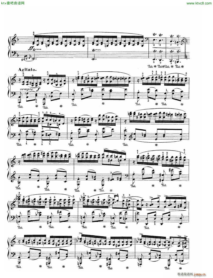 Chopin Ballade no 2 in F op 38(V)7