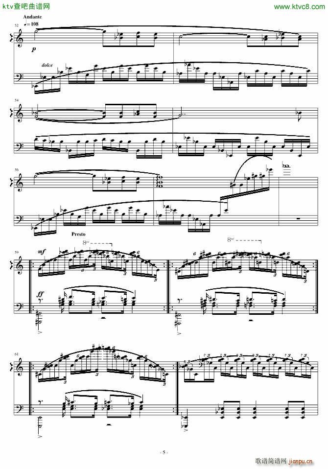 Etude in A Minor(V)5