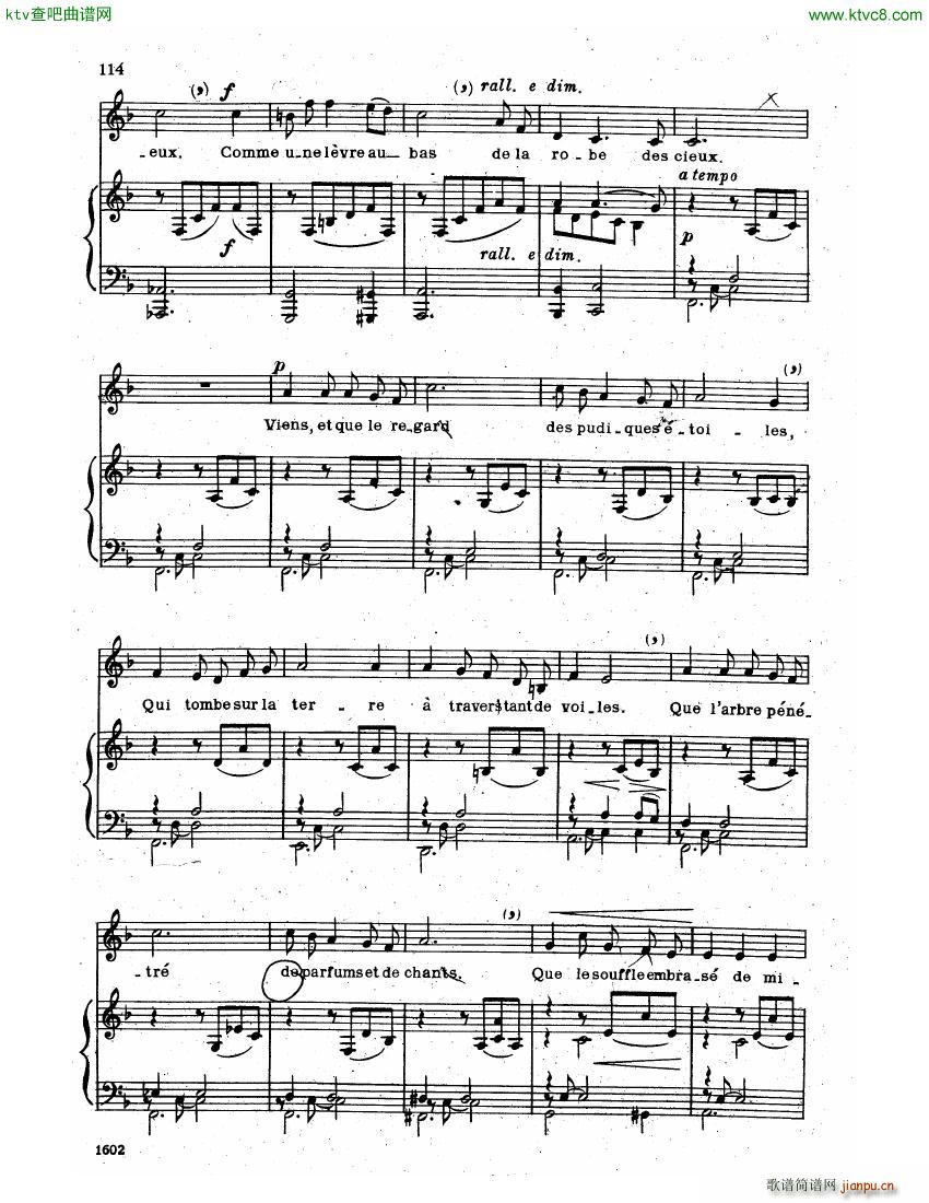 Faure 30 Songs (V)6