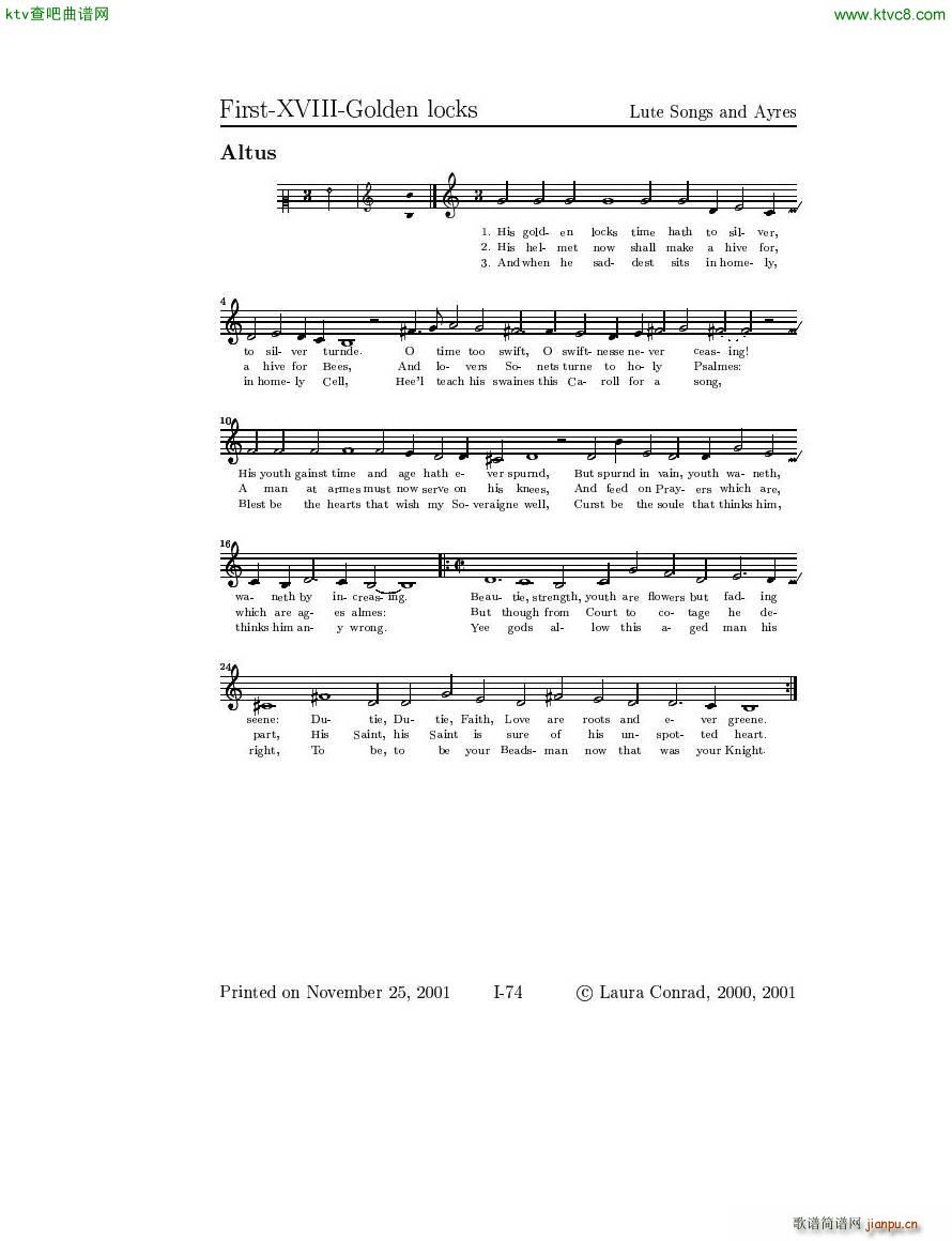 Dowland Lute Music (V)30