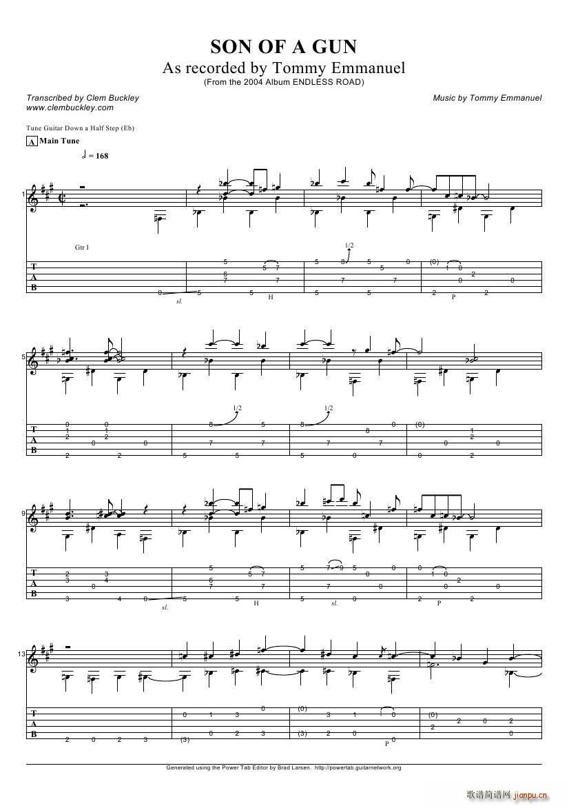 tommy emmanuel son of a gun ָ(V)1