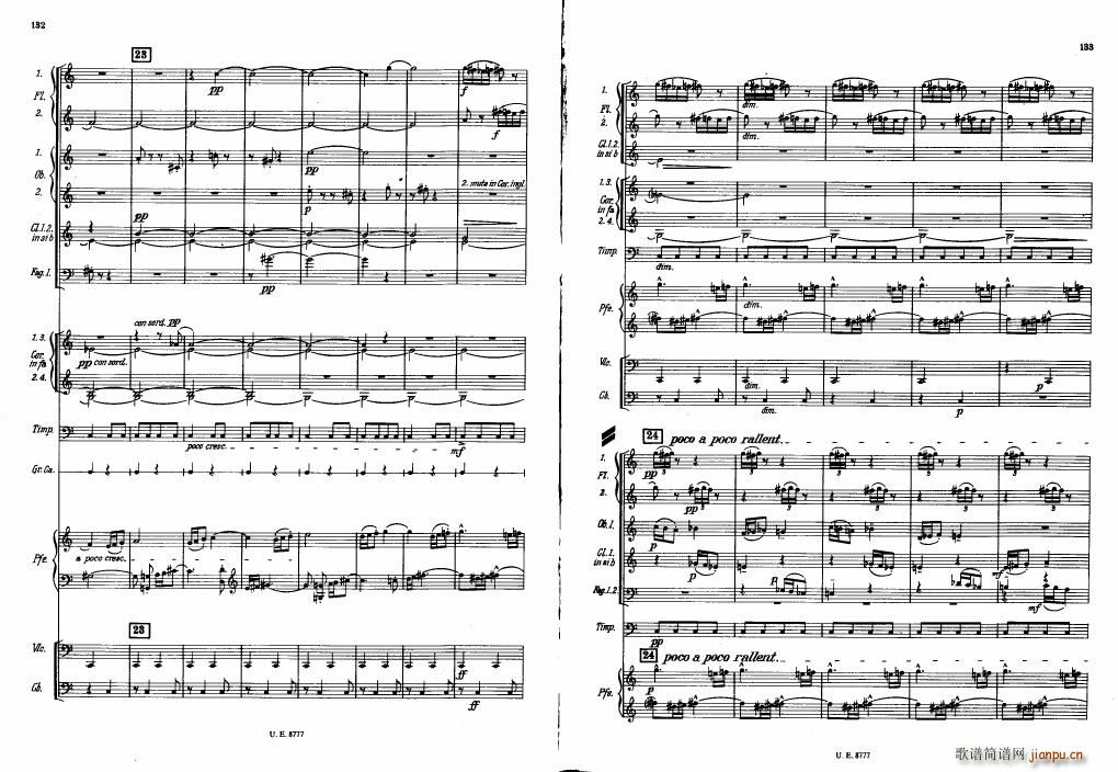 Bartok SZ 83 Piano Concerto No1 Full Score (V)26