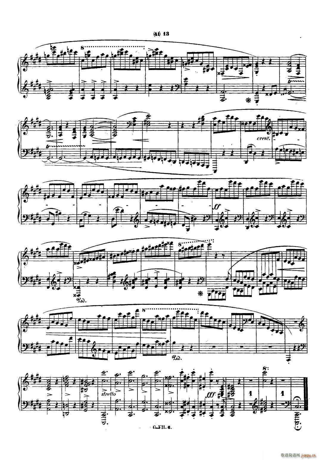 Ф Co Chopin Scherzo No 3 cС{ Op 39(V)12