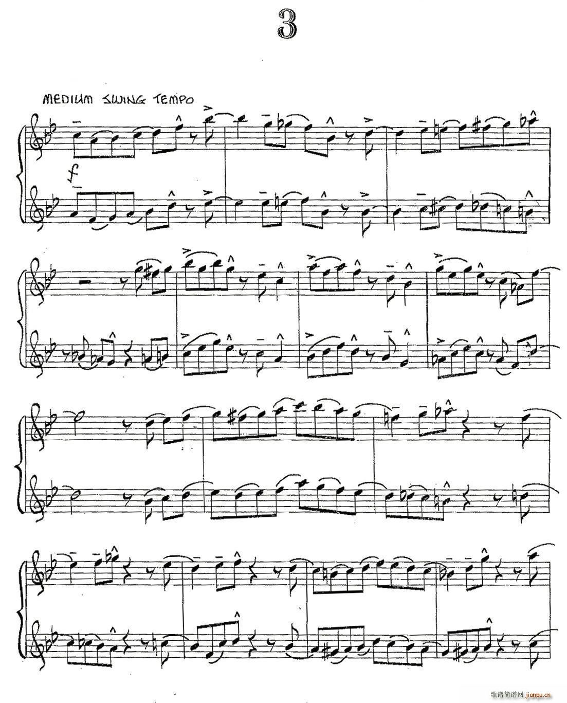 Jazz Conception For Saxophone Duets 3 (V)1