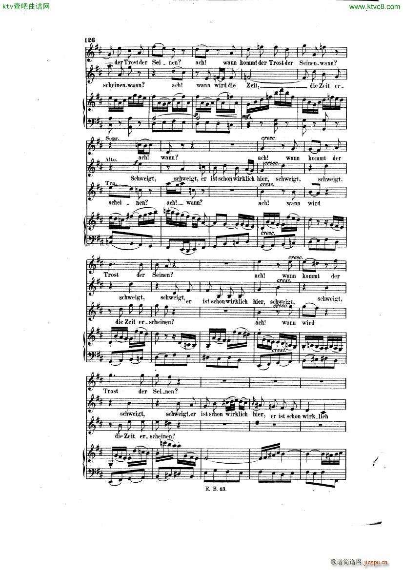 Bach JS BWV 248 Christmas Oratorio No 51 53(V)7