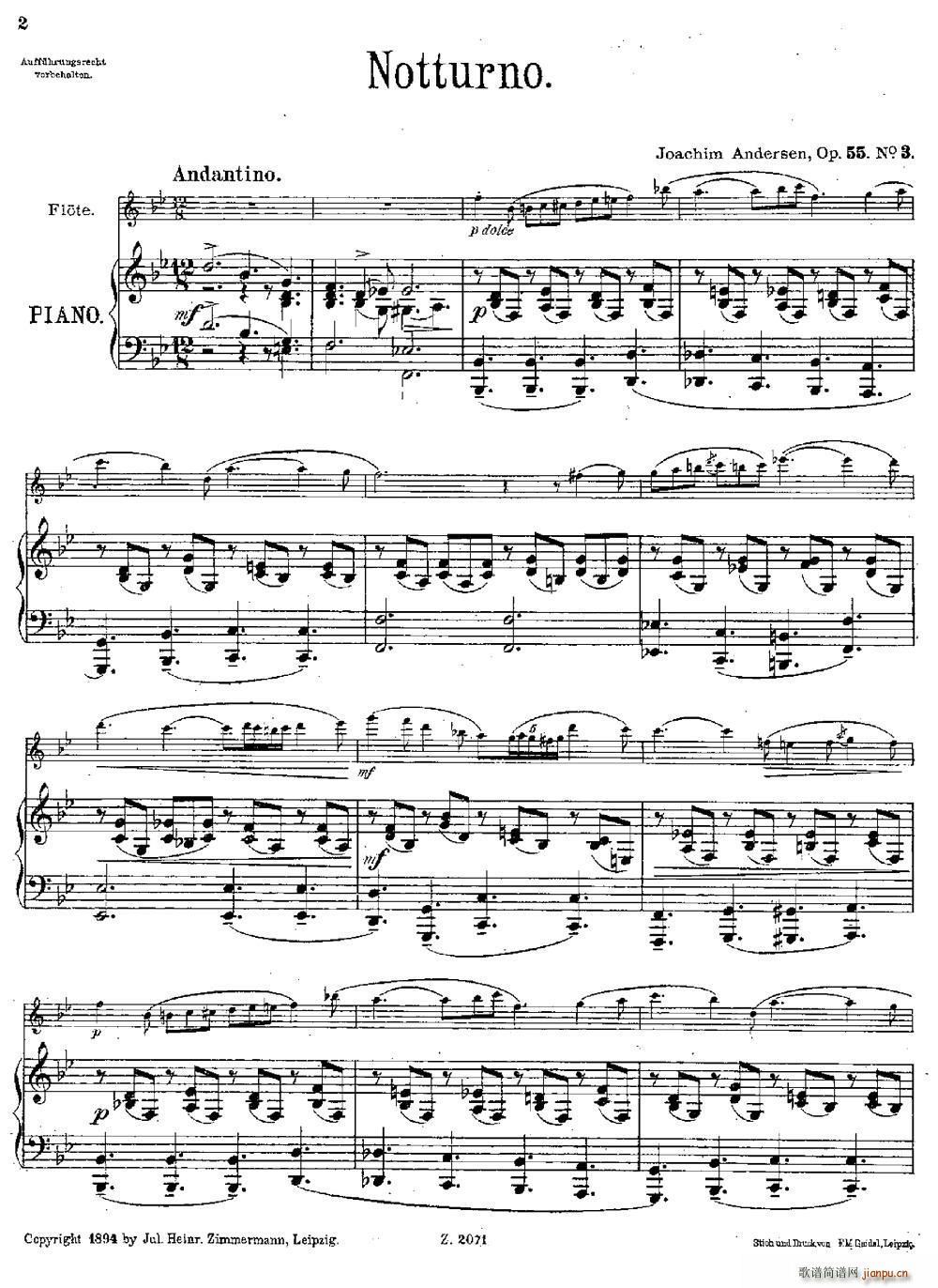 Notturno Op 55 No 3 L ٰ(V)1