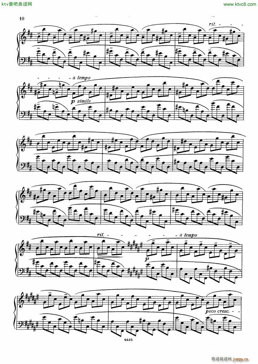 Bortkiewicz 10 Preludes Op 33(V)10