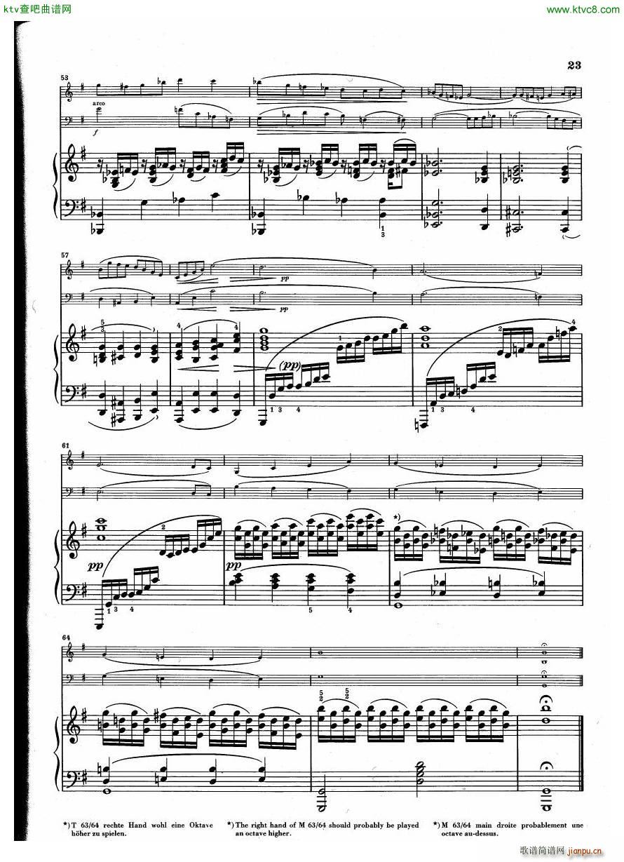Debussy Trio en Sol(V)23