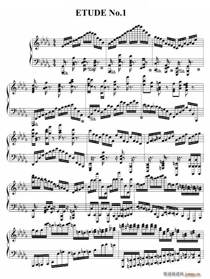 ETUDE No 1(V)1