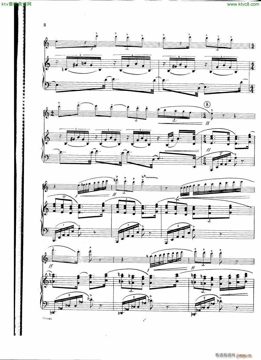 Burton E Flute sonatina score(V)7