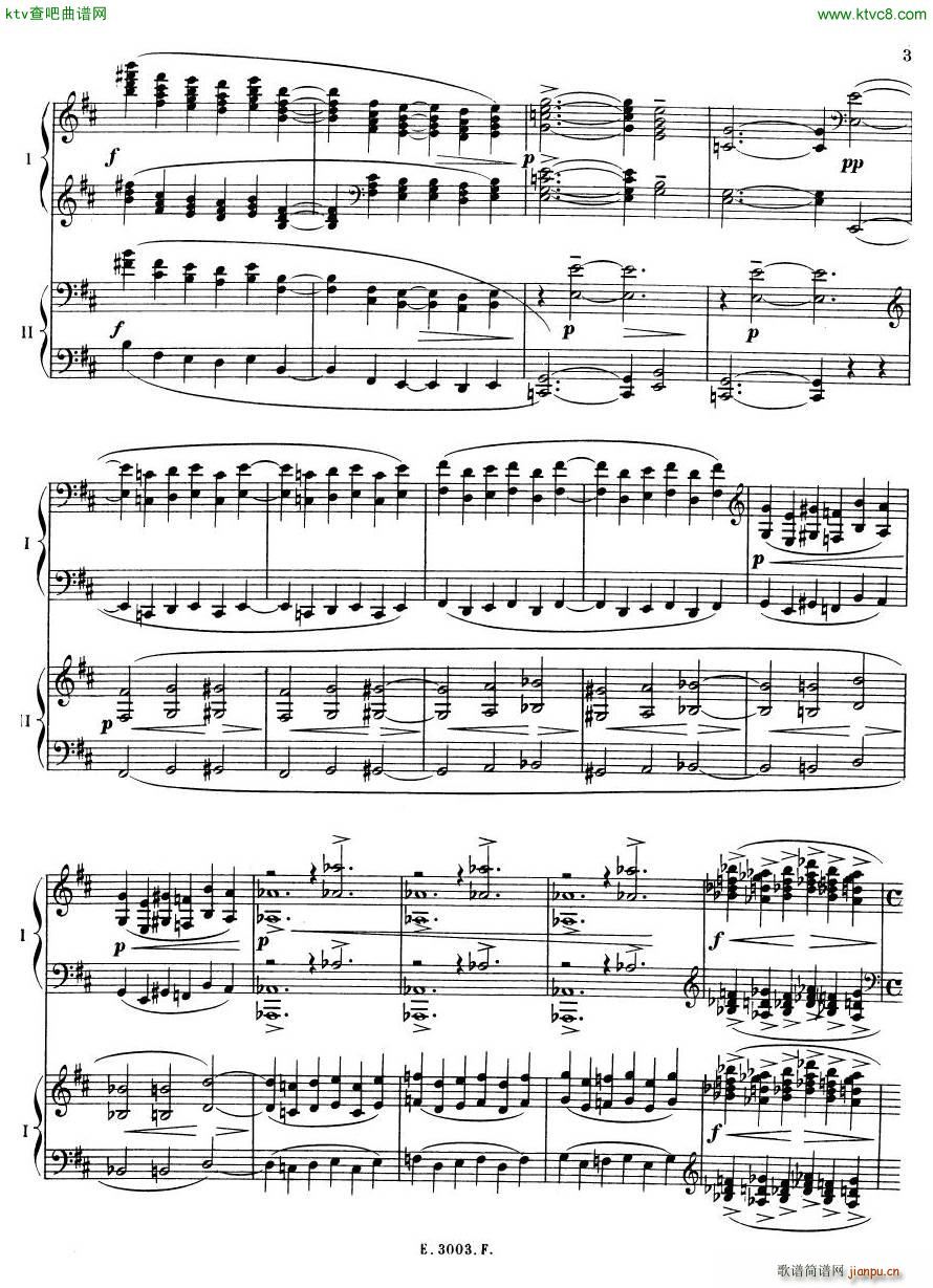 Debussy Ravel 3 Nocturnes 2pno(V)3