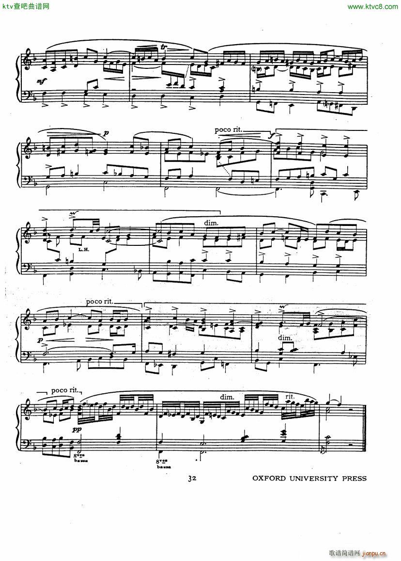 Bach JS A transcription book for Harriet Cohen(V)35