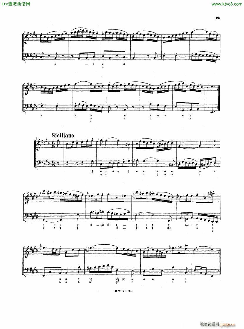 Bach JS BWV 1035 Flute Sonata in E(V)5