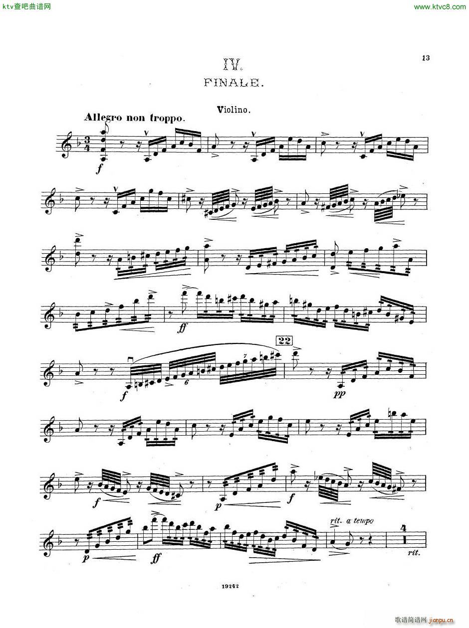 Arensky op 32 Piano Trio No 1 in D minor 1894 (V)31