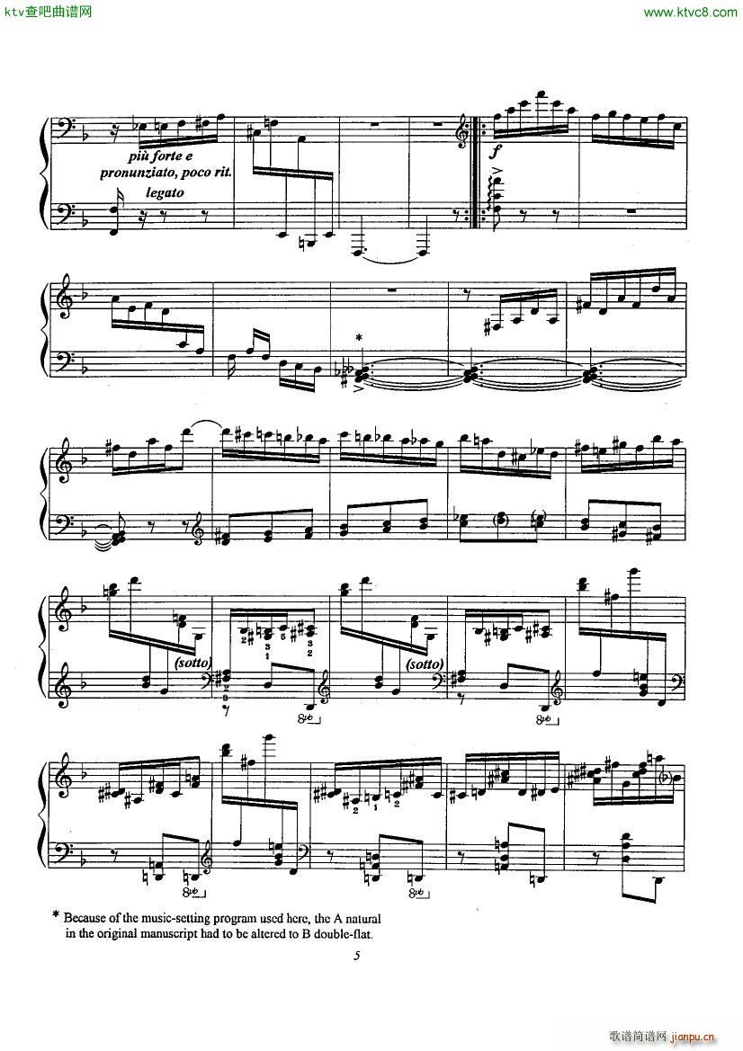 Etude No 6 Omaggio a Domenico Scarlatti(V)5