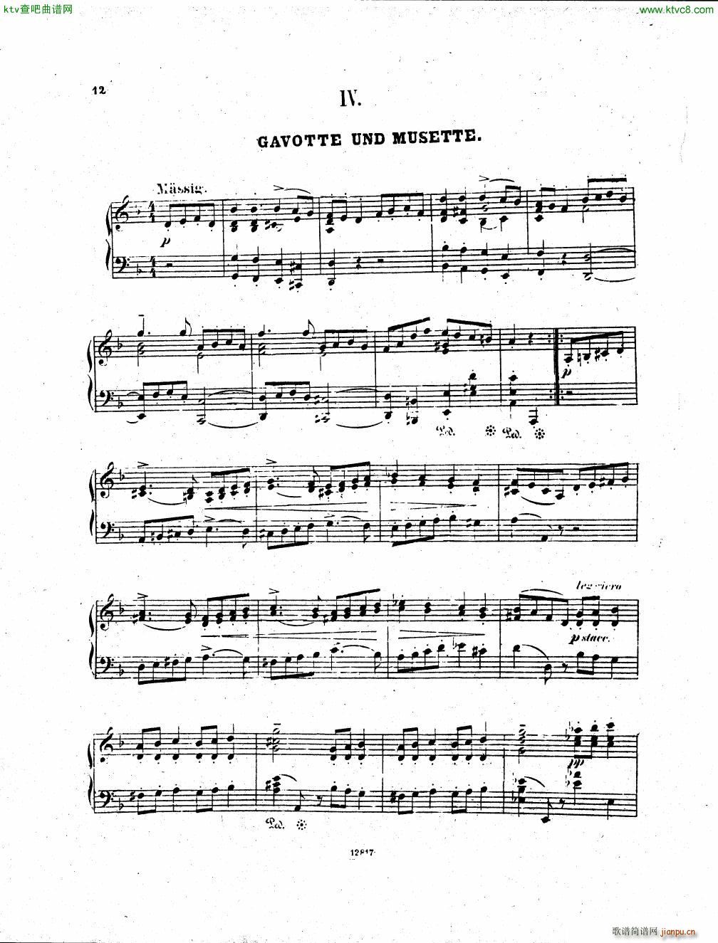 D Albert op 1 Suite in funf Satzen(V)10