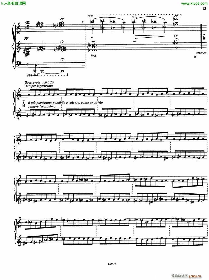 Ginastera op 53 Sonata No 2(V)13