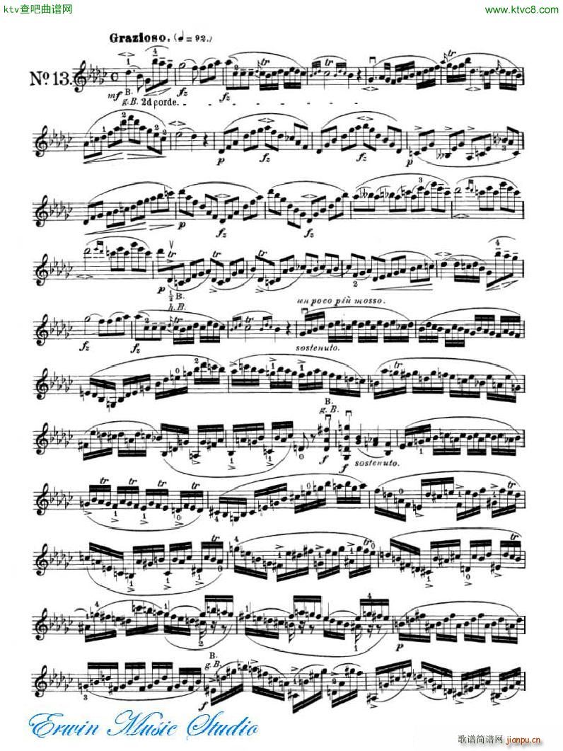 _ 24׾Pierre Rode 24 Studi Per violino 09 16(ʮּ)9