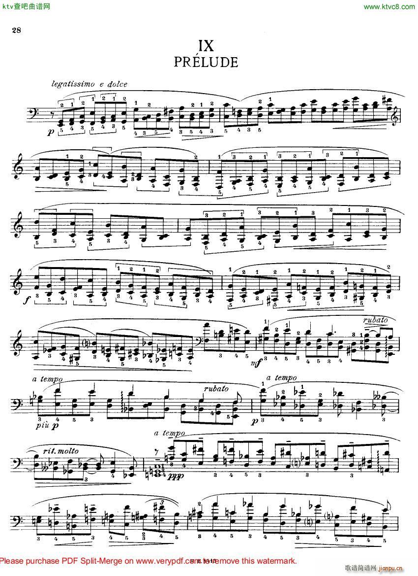 Blanchet Op 41 64 Preludes (V)1