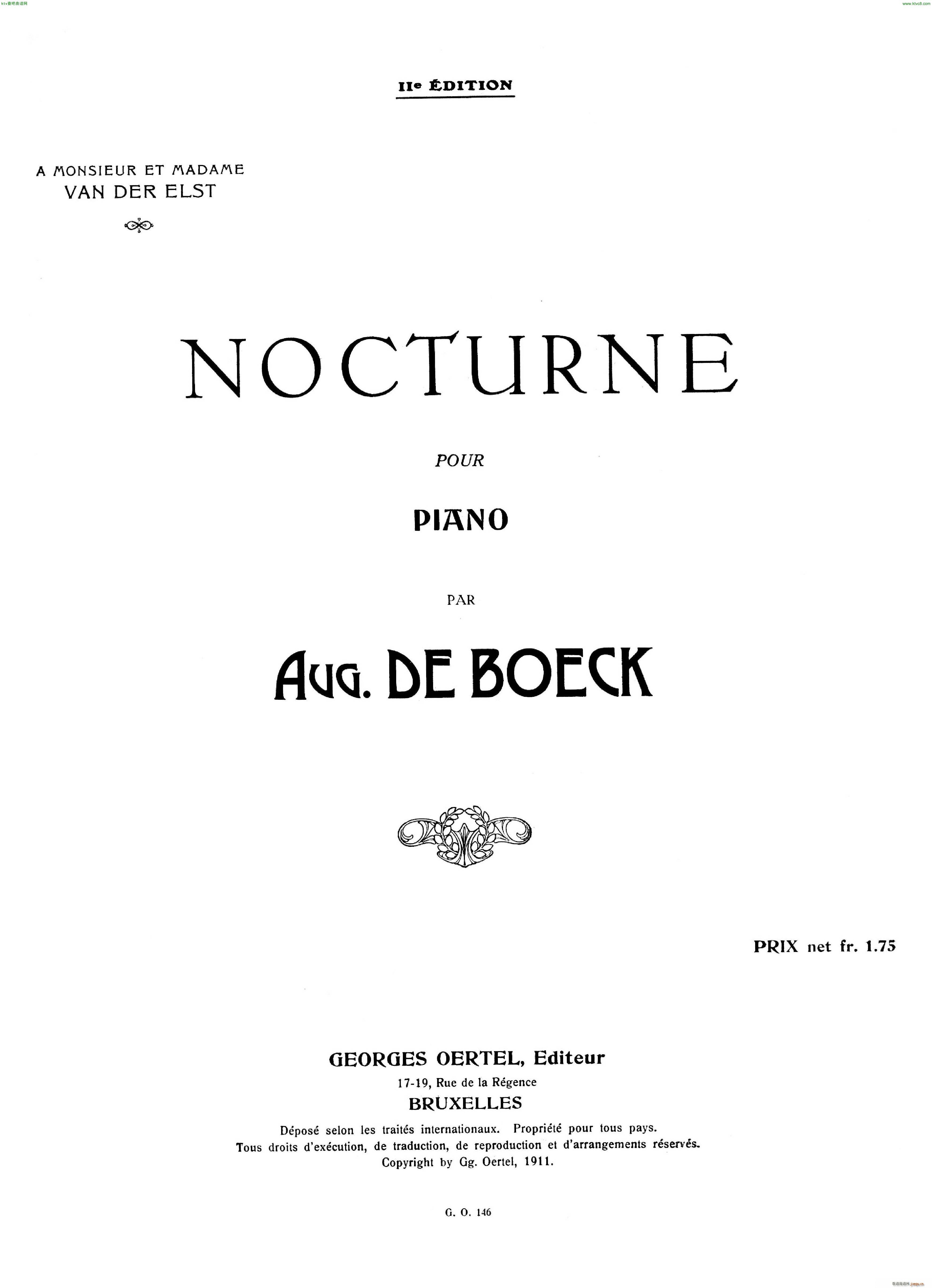 De Boeck Nocturne(V)1