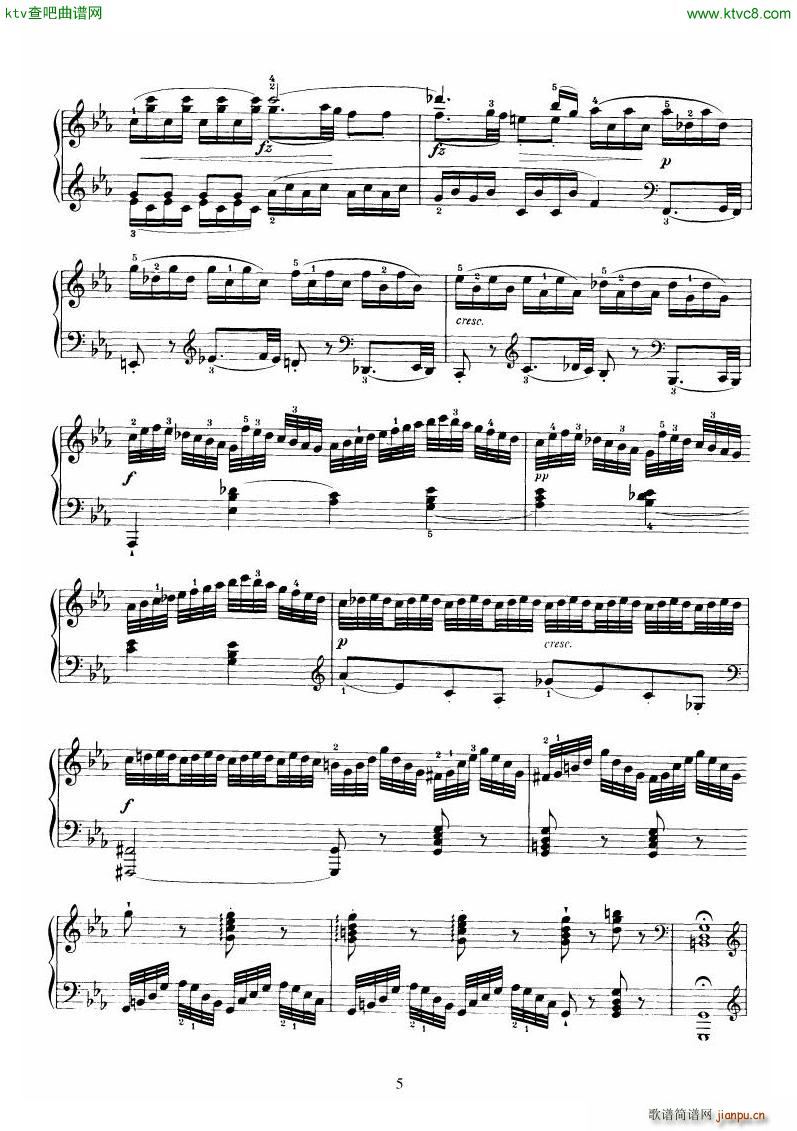 Piano Sonata No 52 in Eb(V)5