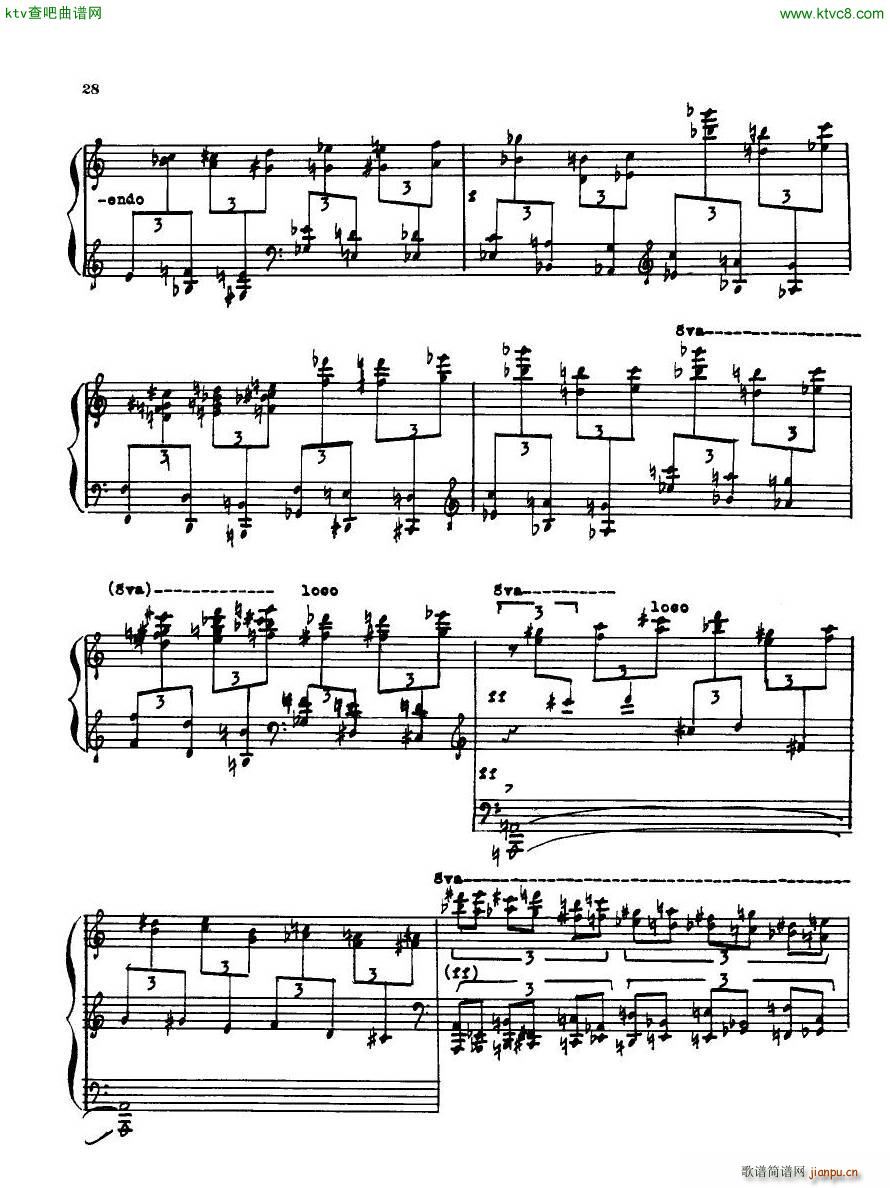 Antheil Piano Sonata No 4(V)27