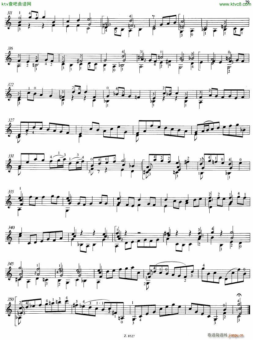 Bach JS BWV 1005 Sonata for Solo Violin in C(V)37